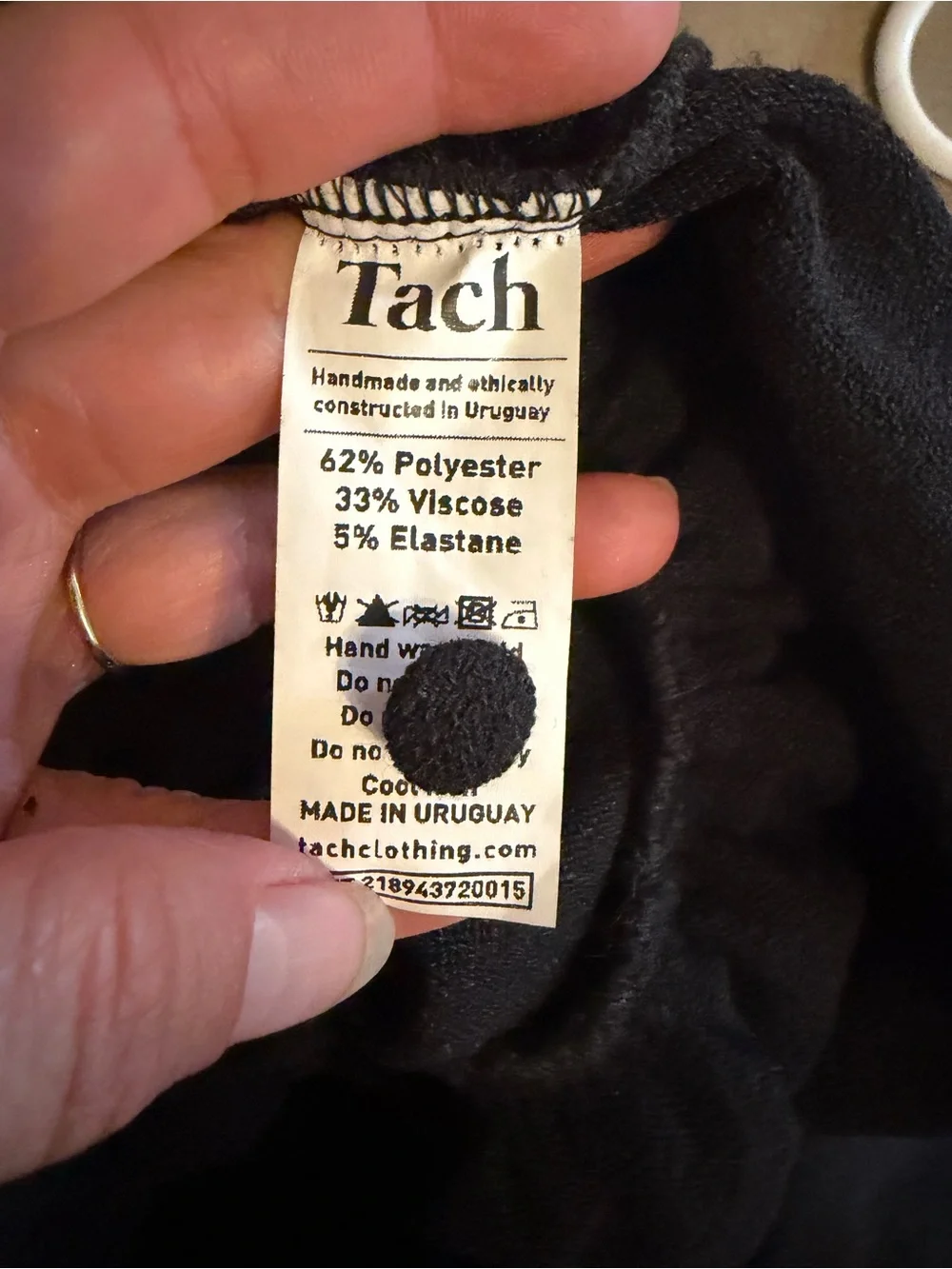 Tach Clothing Adalena Knotted Maxi Dress Black Off The Shoulder - Picture 8 of 8